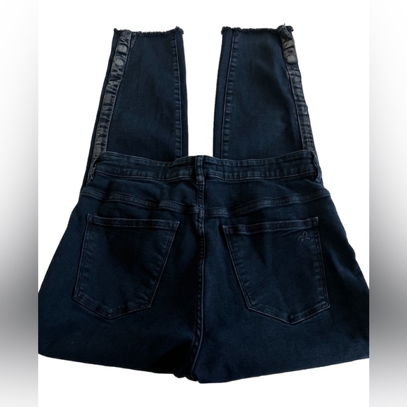 DL1961 FARROW ANKLE InstaSculpt High Rise Dark Wash Roosevelt Jeans Sz 31  32x29 - Picture 8 of 11